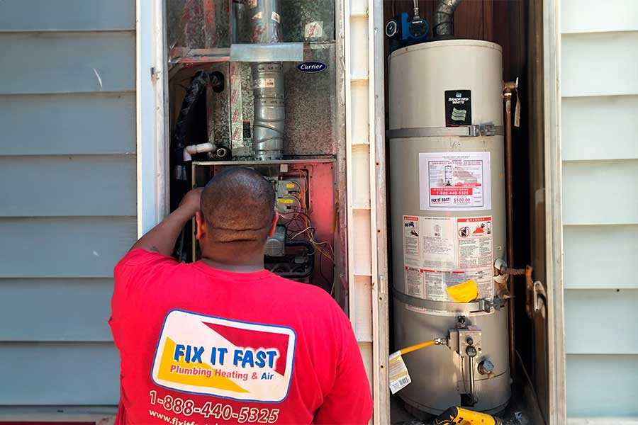 Furnace Repair Service by Fix It Fast Plumbing Heating and Air in Moorpark, CA