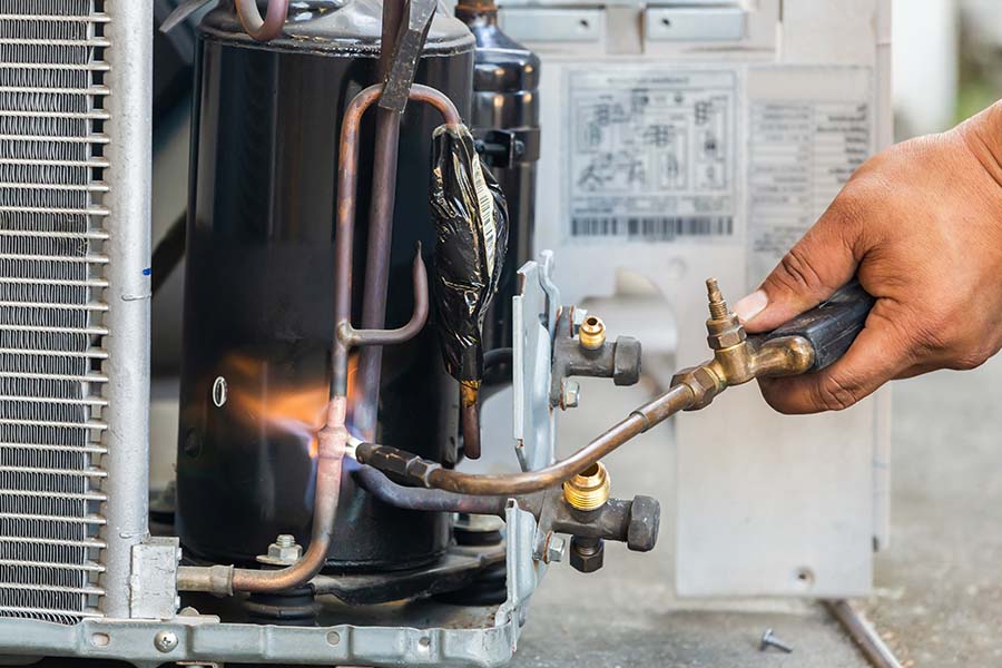 Can a Leaking AC Coil Be Repaired in Fillmore, CA